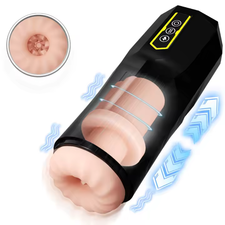 Copa De Masturbación Automática Con Emulación De Vaginal 3D Para Hombres Juguetes Sexuales De Silicona Para La Práctica Intima Y Ejercicio De Resistencia - 1