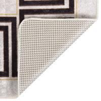 vidaXL Alfombra lavable antideslizante 120x180 cm Color Gris y dorado,  Beige y dorado,  Beige y negro y mas Alfombras de área  Alfombra de Piso para Sala de Estar Dormitorio Habitación Salón - details 7