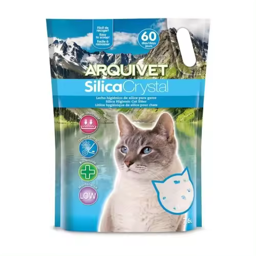 Perlitas Arquicrystal 7,6 Lts. Fondo para bandeja de gatos Arquivet - 1