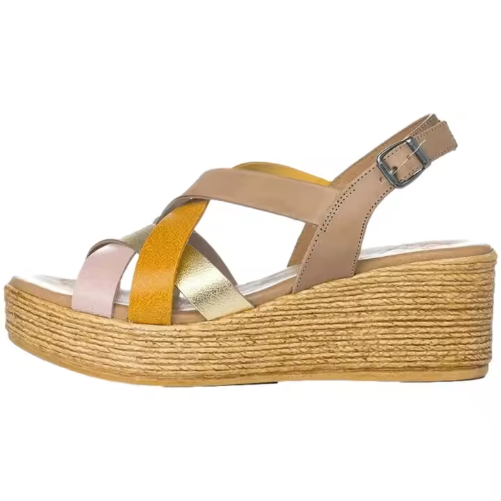 Sandalias de Plataforma Porronet 2964178 para mujer en color marron - 1