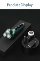 Afeitadora Eléctrica Inteligente Con Pantalla LCD Tríplice Cabeza Flotante Recargable Por USB Afeitadora De Barba Multi-función Para Rostro Cuerpo Y Bikini - details 8