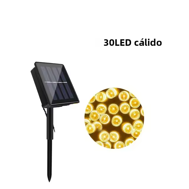 Cadena De Luces Solares De 35m Con 420LED Para Decoración De Navidad Boda Y Fiesta Resistentes Al Agua Para Jardín Exterior - 1