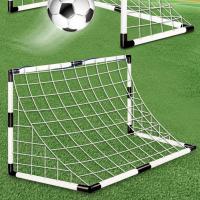 Puerta De Fútbol Para Niños Juguetes Deportivos Plegables Con Bomba Y Bola Meta Portátil De Fútbol Para Entrenamiento Al Aire Libre - details 4
