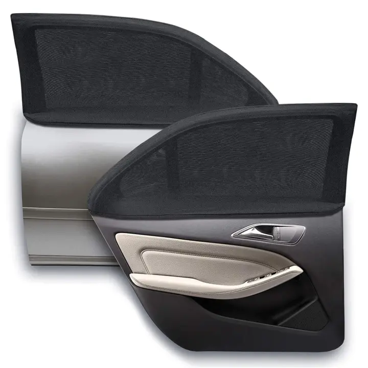 Parasol de Coche Doble Tejido para Máxima Protección Contra Rayos UVA - Pack de 2 Unidades - 1