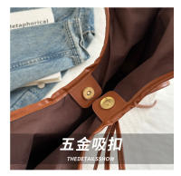 Bolso De Hombro Para Mujer De Gran Capacidad 2025 Nueva Moda Casual Simple Para Clase Y Comuting Bolso De Mano Satchel - details 5