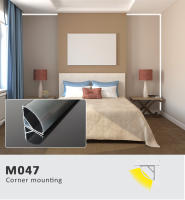 Tira LED 50CM Con Perfil De Aluminio Y Diffusor PC Para Cubierta Negro Plateado Para Lámpara Lineal De Barra Armario 8mm/10mm/12mm Decorativa - details 8