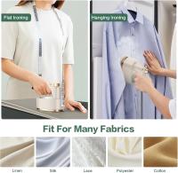 Mini planchadora de vapor para viajes de ropa, planchadora de vapor para viajes, pequeña máquina de planchado de vapor eléctrica para ropa manual portátil, planchadora de vapor para viajes de ropa, necesidades familiares en dormitorios universitarios - details 3