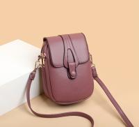 Bolso De Hombro Para Mujer 2024 Estilo Crossbody Versátil Y Moda Bolsa De Teléfono Móvil Material PU Con Lining De Poliéster - details 1