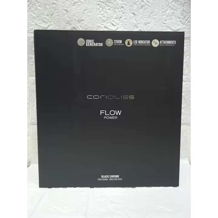 CORIOLISS SECADOR FLOW POWER BLACK CHROME 2200W - 1