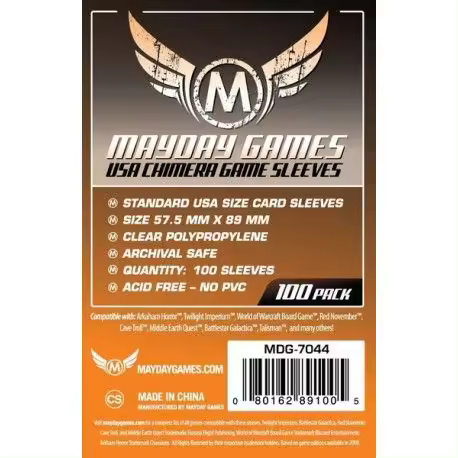 Fundas Mayday Games TamaÃ±o USA Chimera 57,5 x 89 mm - 1