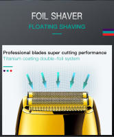 Afeitadora Eléctrica Profesional VGR Shaver Para Hombres Reciprocante Portátil Afeitadora De Barba Con Cabeza Flotante Tiempo De Uso 60 Minutos Recarga En 1.5h - details 4