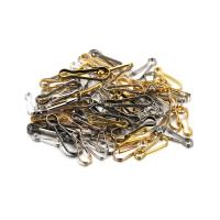 100Pcs Anillos De Resorte Metálico Para Bolso Clip De Cierre De Monedero Conector Para Lanyard Cremallera ID Tarjeta Llavero Herramientas De Joyería - details 1