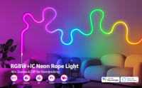 Lámpara Inteligente De LED RGB Con Control Bluetooth APP Luz Nocturna Para Decoración De Habitación De Juego Y TV Rítmica De Música - details 2