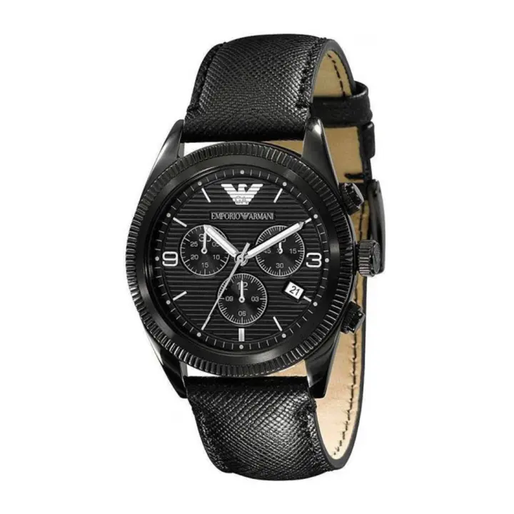Reloj Armani Hombre AR5904 (41mm) de Cuero Resistente Al Agua - 1