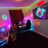 GGK Majora's Mask Luz Neón LED Para Decoración De Pared Del Dormitorio Regalo Para Gamers Zelda Luz Neón Para Decoración De Habitación De Juegos Para Fans De Zelda - details 6