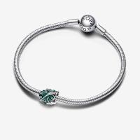 PANDORA Moments Dijes con diseño de Monstera, Comes con embalaje de Caja De Regno original. - details 4