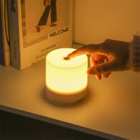 Lámpara De Noche Táctil USB Con Modos Dimming Para Niños Lámpara De Escritorio Protección Ocular Luz Pequeña Para La Cama - details 1