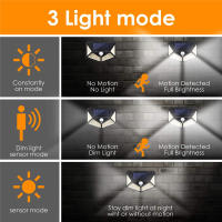 Lámpara Solar Exterior LED 160/128 Con 3 Modos Luz De Decoración Para Jardín Y Parque Sensor De Movimiento PIR Impermeable IP65 - details 14