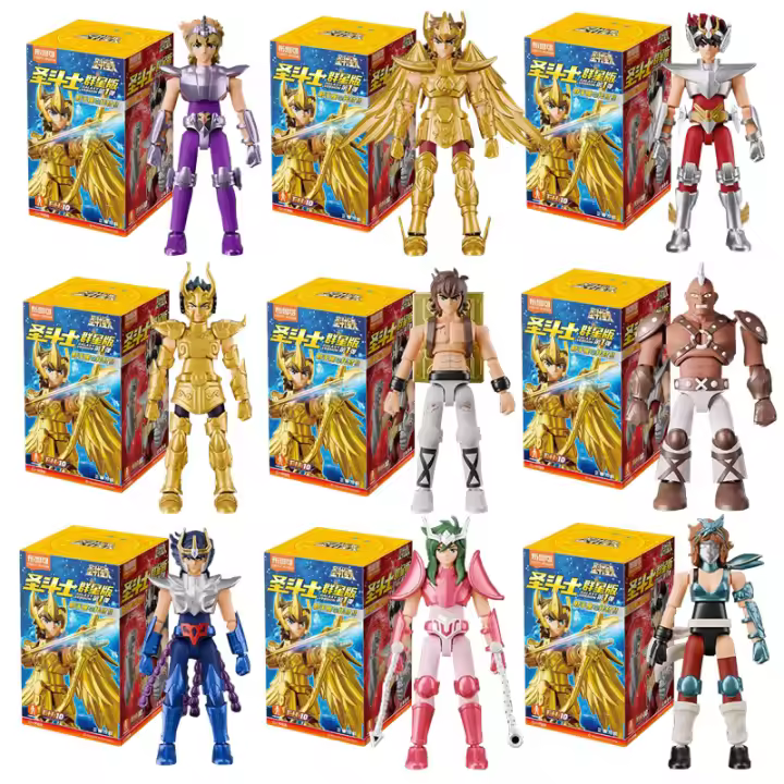 Figura De Acción Saint Seiya Original En Oro Sagittarius Aiolos Shura Seiya Phoenix Ikki Shun Juguete Para Niños Regalo De Cumpleaños - 1