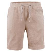 Shorts De Playa Para Hombre Verano Transpirables De Color Sólido Con Cintura Elástica Y Cierre De Cordón Pesas Ligeros Para Correr - details 15
