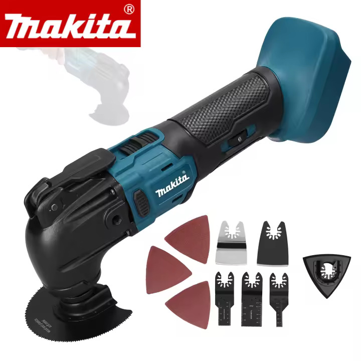 Herramienta Multifuncional Eléctrica Makita Brushless Quick Release Trimmer Para Renovación Compatible Con 18V - 1