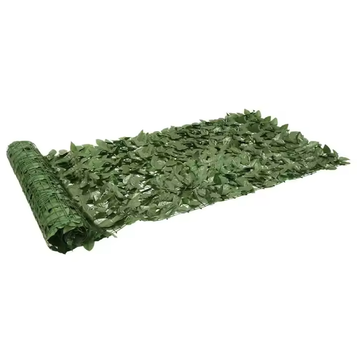 Toldo para Balcón con hojas verde oscuro 500x100 cm - 1