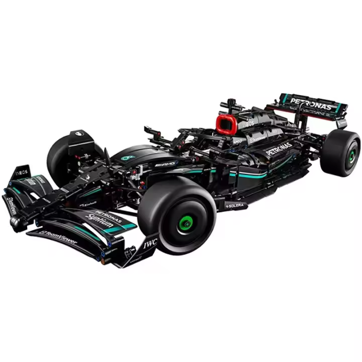 Conjunto De Bloques De Construcción De Carreras Técnicas F1 Para Adultos 1642 Piezas Juguete De Colección Regalo De Juguetes De Plástico - 1