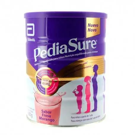 Suplemento Nutricional Pediasure Sabor Fresa 850 Gr - 1
