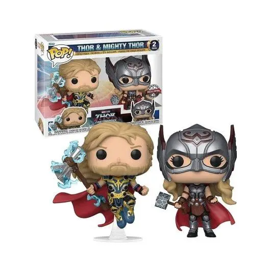 Funko Pop Thor y Mighsty Thor Marvel Special Edition 2 Pack - 1