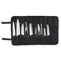 Bolsa de Chef para cubiertos profesionales, bolsa de rollo de cuchillos para Chefs, se adapta a hasta 22 cuchillos, bolsa de almacenamiento de Chef negro - details 1