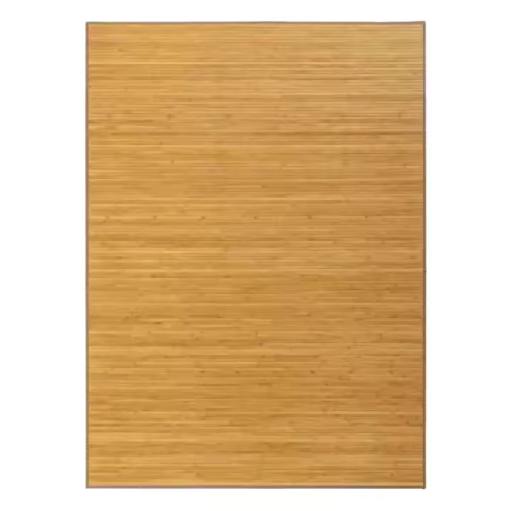 Alfombra de Bambu Natural Antideslizante  Varios Tamaños  Antideslizante, Plegable y Fácil de Limpiar  Ideal para Salón, Dormitorio o Pasillo - 1