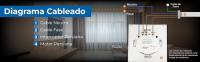 LED ATOMANT Interruptor de Cristal para Persiana Wifi. Interruptor Inteligente Mediante APP del Telefono. Compatible con Alexa y Google Home. Pulsador Tactil para Motor Persianas/Cortinas - details 2