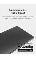 Mesa Plegable Portátil Para Camping Y Paseos Al Aire Libre Ultraligera De Aluminio Pequeña Y Móvil Para Picnics Y Café - details 4