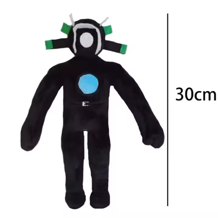 Muñeco De Peluche Skibidi Toilet Titan Camcordeman Juguete Cámara Soft Para Baño Con Música Y Letras De Yeah Yeah Yeah - 1