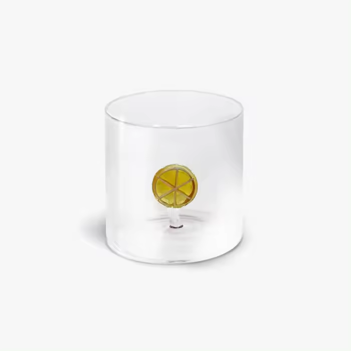 WD LifeStyle Borosilicato Cc Vidrio 250 ml Naranja Decor - 1