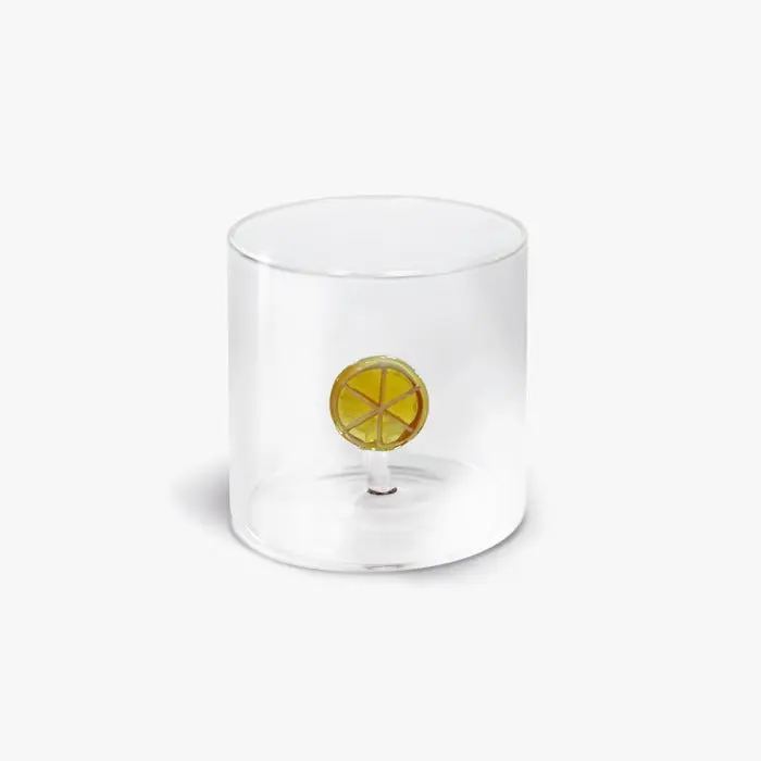 WD LifeStyle Borosilicato Cc Vidrio 250 ml Naranja Decor - 1