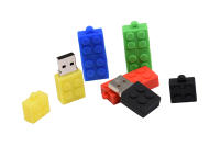 JASTER USB Flash Drives 2.0 En Cinco Colores Con Modelo De Bloques De Construcción De Silicona 64GB 32GB 16GB 8GB 4GB 128GB Memoria Stick U Disquete - details 5