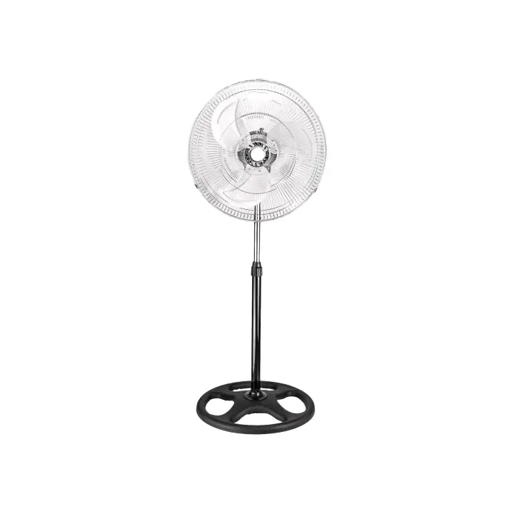 Ventilador de Pie 80W Industrial con Altura Ajustable y Oscilación - Diseño Clásico y Duradero para Hogar y Oficina SNOWDANCE - 1