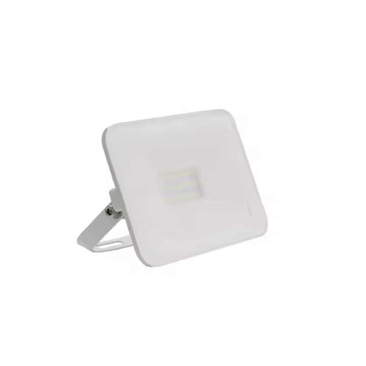 Ledkia Foco Proyector LED 10W 120lm/W IP65 Slim Cristal Blanco 3000K Blanco Cálido - 1