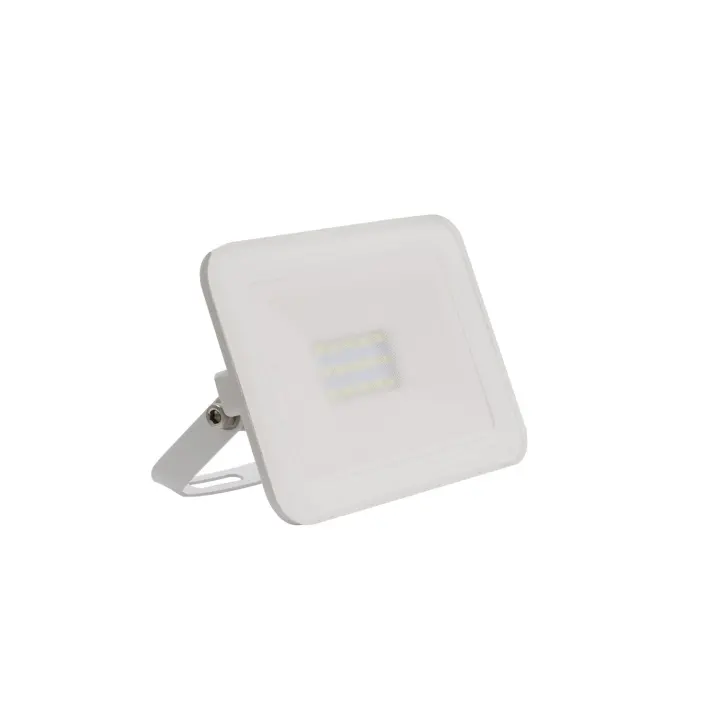 Ledkia Foco Proyector LED 10W 120lm/W IP65 Slim Cristal Blanco 3000K Blanco Cálido - 1