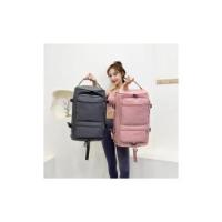 Bolsa de fitness, Bolsa de viaje Ligera y portátil para entrenamiento Deportivo para Mujer, Bolsa de Natacion para yoga con separación en seco y húmedo, mochila para hombres, Negra - details 1