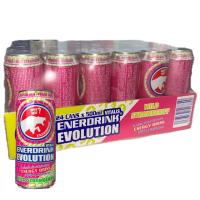 Enerdrink evolution bebida energetica Energy sabor fresa salvaje 500ml caja 24u sabor top mezcla - details 0