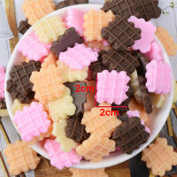 10pcs Miniaturas De Galletas Dulces Planas Para Accesorios De Cabello Cabochones Adornos Para DIY Material De Resina - details 3