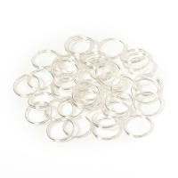 Anillos De Salto Abiertos 200pcs 6/8/10mm Anillos De Círculo Para Llaves Conectores De Anillo De Llave DIY Accesorios De Bricolaje Para Hombres Y Mujeres - details 1