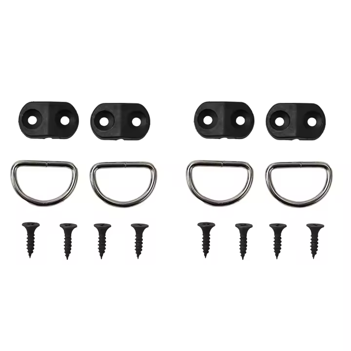 Kit De Anillos De Ganchos Para Red De Carga Y Maletero De Coche Accesorios De Fijación De Red De Piso Y Pantalla Planificadores Plásticos Para Automóvil - 1
