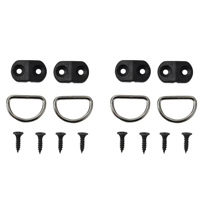 Kit De Anillos De Ganchos Para Red De Carga Y Maletero De Coche Accesorios De Fijación De Red De Piso Y Pantalla Planificadores Plásticos Para Automóvil - 1