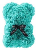 Rosa Artificial De Tedeo Para Decoración De Hogar Y Bodas Aniversarios Y Año Nuevo Sin Caja Estilo De Flor Cotton - details 12