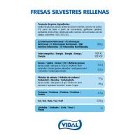 Fresas Silvestres Rellenas Vidal 795g - Delicioso dulce de gelatina con auténtico sabor a fresa silvestre - details 2