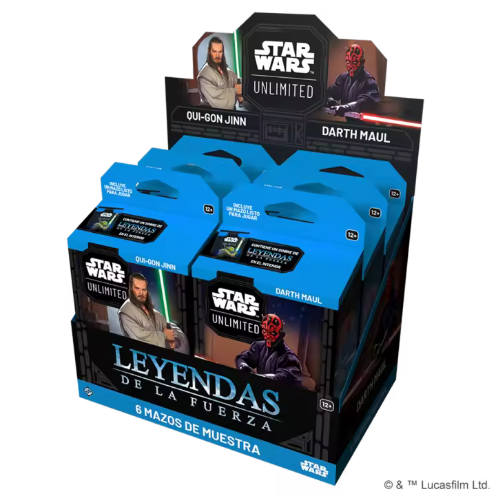 STAR WARS UNLIMITED LEYENDAS DE LA FUERZA 1 MAZO - 1