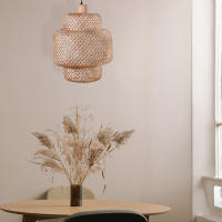 Lámpara Colgante BEL AIR HOME BORA Estilo Vintage - Ajustable, Ligera, Ideal para Salones y Bares - Negro y Oro, 35 CM, Metal - details 1